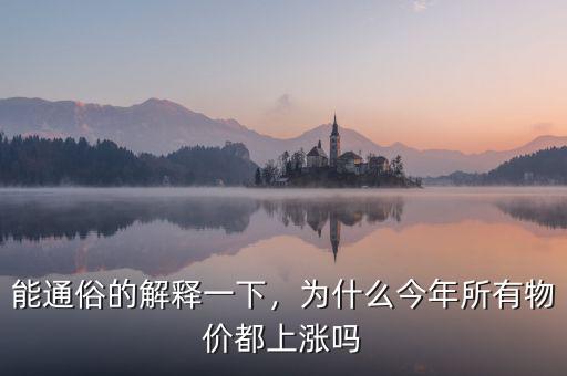能通俗的解釋一下，為什么今年所有物價(jià)都上漲嗎