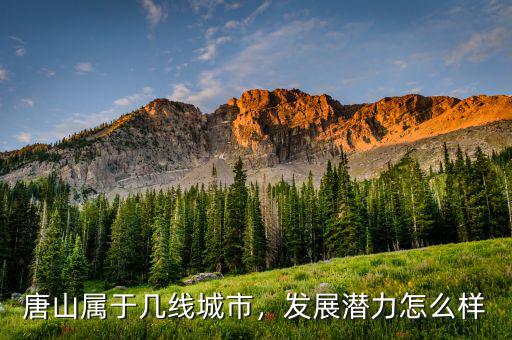 唐山屬于幾線城市，發(fā)展?jié)摿υ趺礃? class=