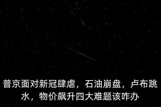 普京面對(duì)新冠肆虐，石油崩盤，盧布跳水，物價(jià)飆升四大難題該咋辦