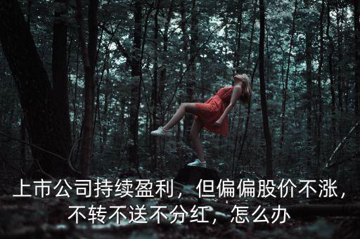 上市公司持續(xù)盈利，但偏偏股價不漲，不轉不送不分紅，怎么辦
