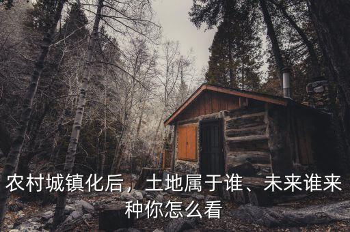 農(nóng)村城鎮(zhèn)化后，土地屬于誰、未來誰來種你怎么看