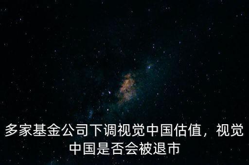 多家基金公司下調(diào)視覺中國估值，視覺中國是否會被退市