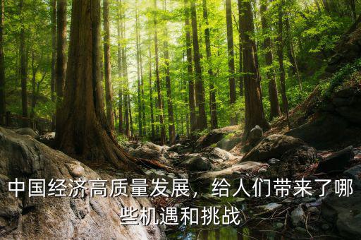 中國(guó)經(jīng)濟(jì)高質(zhì)量發(fā)展，給人們帶來(lái)了哪些機(jī)遇和挑戰(zhàn)