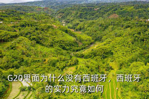 G20里面為什么沒(méi)有西班牙，西班牙的實(shí)力究竟如何