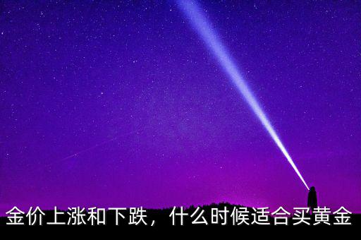 金價(jià)上漲和下跌，什么時(shí)候適合買黃金