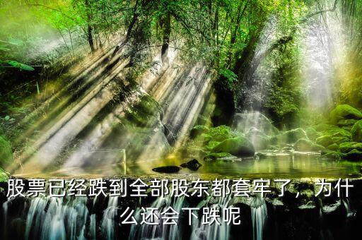 機(jī)構(gòu)買很多為什么股價還是跌,為什么還會下跌呢