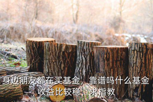 身邊朋友都在買基金，靠譜嗎什么基金收益比較穩(wěn)，求指教