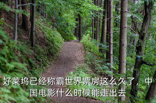 好萊塢已經稱霸世界票房這么久了，中國電影什么時候能走出去