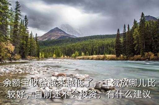 余額寶收益越來越低了，工資放哪兒比較好，目前還不會(huì)投資，有什么建議