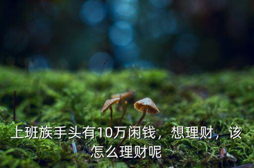 上班族手頭有10萬(wàn)閑錢，想理財(cái)，該怎么理財(cái)呢