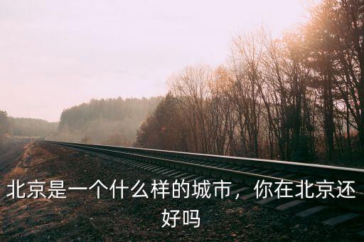 北京是一個(gè)什么樣的城市，你在北京還好嗎