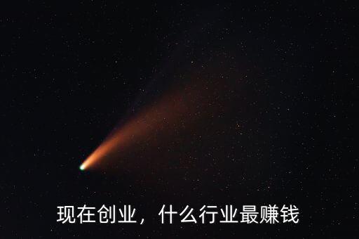 現(xiàn)在創(chuàng)業(yè)，什么行業(yè)最賺錢(qián)