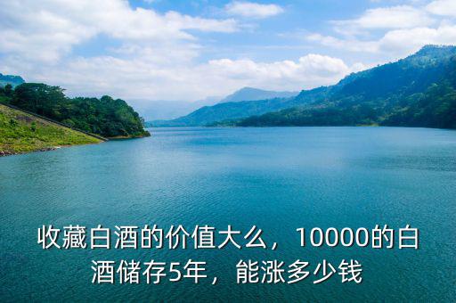 收藏白酒的價值大么，10000的白酒儲存5年，能漲多少錢