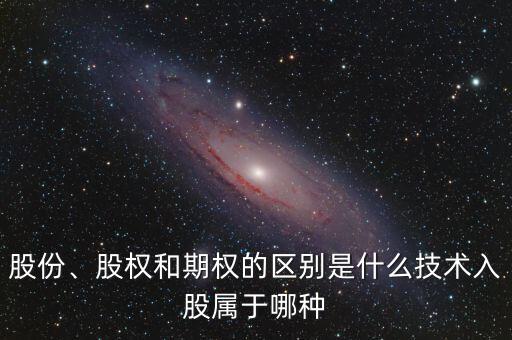 股份、股權(quán)和期權(quán)的區(qū)別是什么技術(shù)入股屬于哪種