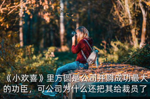 《小歡喜》里方圓是公司并購成功最大的功臣，可公司為什么還把其給裁員了
