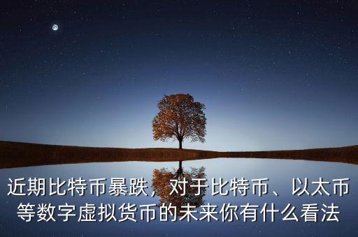 近期比特幣暴跌，對(duì)于比特幣、以太幣等數(shù)字虛擬貨幣的未來你有什么看法