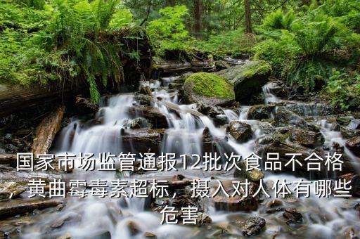 國(guó)家市場(chǎng)監(jiān)管通報(bào)12批次食品不合格，黃曲霉毒素超標(biāo)，攝入對(duì)人體有哪些危害
