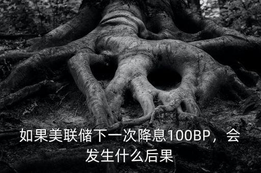 如果美聯(lián)儲下一次降息100BP，會發(fā)生什么后果