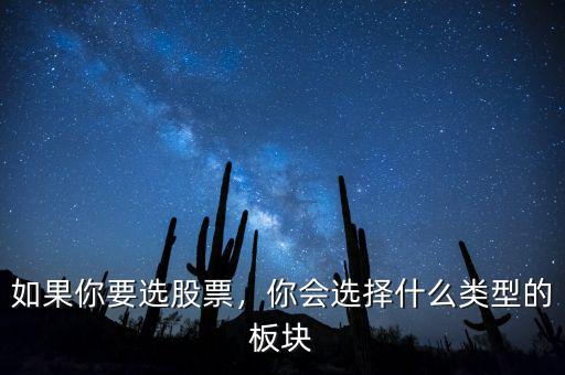 如果你要選股票，你會(huì)選擇什么類型的板塊