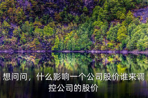 想問問，什么影響一個公司股價誰來調(diào)控公司的股價