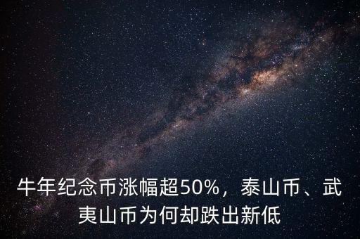 牛年紀(jì)念幣漲幅超50%，泰山幣、武夷山幣為何卻跌出新低