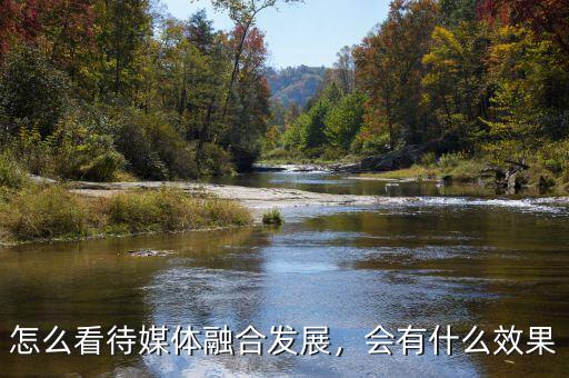 怎么看待媒體融合發(fā)展，會(huì)有什么效果