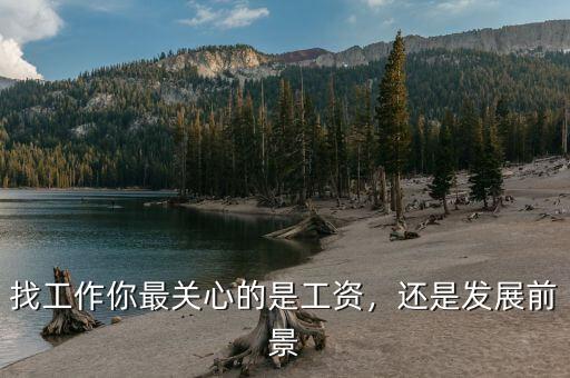找工作你最關(guān)心的是工資，還是發(fā)展前景