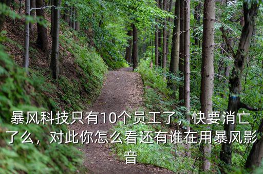 暴風科技只有10個員工了，快要消亡了么，對此你怎么看還有誰在用暴風影音