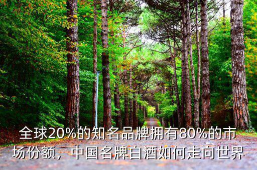 全球20%的知名品牌擁有80%的市場(chǎng)份額，中國(guó)名牌白酒如何走向世界