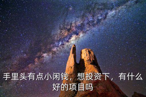 手里頭有點(diǎn)小閑錢(qián)，想投資下，有什么好的項(xiàng)目嗎