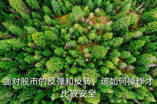 面對股市的反彈和反轉，該如何操作才比較安全