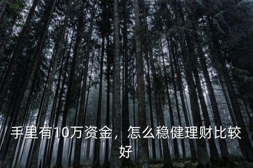 手里有10萬(wàn)資金，怎么穩(wěn)健理財(cái)比較好
