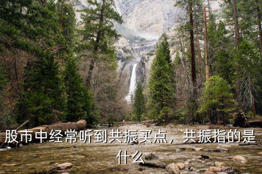 股市中經(jīng)常聽到共振買點，共振指的是什么
