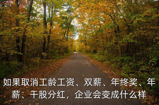 如果取消工齡工資、雙薪、年終獎、年薪、干股分紅，企業(yè)會變成什么樣