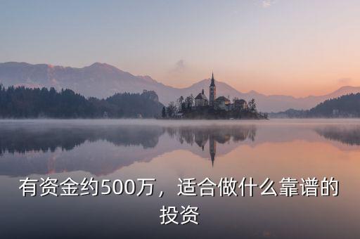 有資金約500萬，適合做什么靠譜的投資