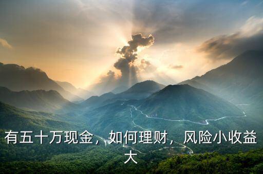 有五十萬現(xiàn)金，如何理財(cái)，風(fēng)險(xiǎn)小收益大