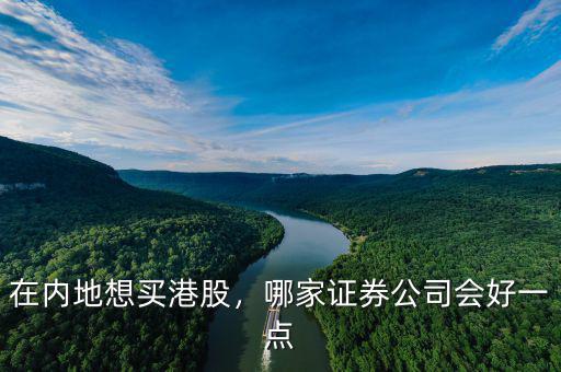 在內(nèi)地想買港股，哪家證券公司會(huì)好一點(diǎn)