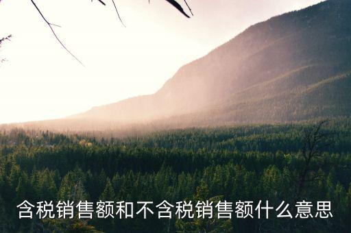 什么是含稅金額，什么是含稅