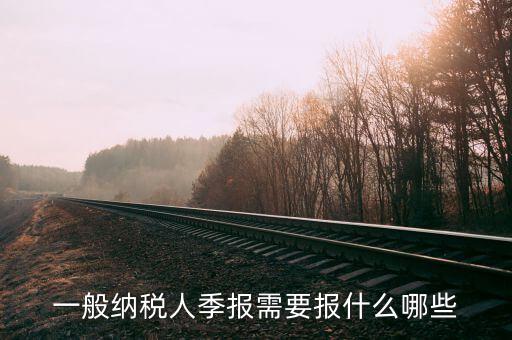 稅季報報的是什么，商業(yè)企業(yè)增值稅一般納稅人月報季報年報要報些什么
