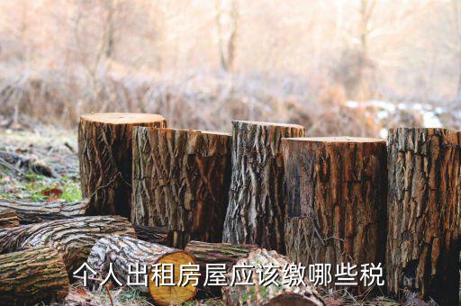 租金按什么征收個稅，個人租金收入如何扣稅