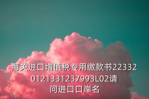 海關(guān)繳款書是什么，海關(guān)繳款書一乚2是什么