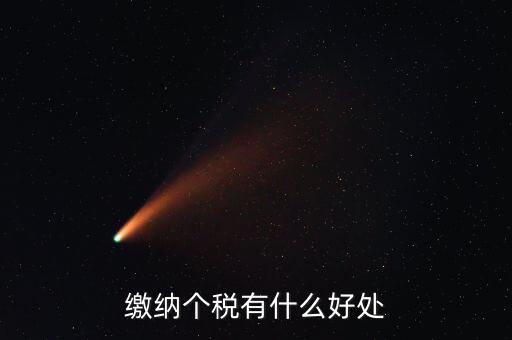 個(gè)稅申報(bào)有什么好處，申報(bào)個(gè)人所得稅的好處