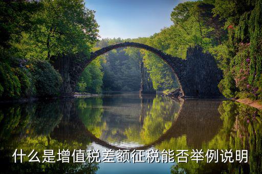 小規(guī)模增值稅差額征收什么意思，什么是增值稅差額征稅
