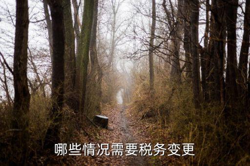 什么情況須變更稅務(wù)，納稅人應(yīng)當(dāng)辦理變更稅務(wù)登記的情形有