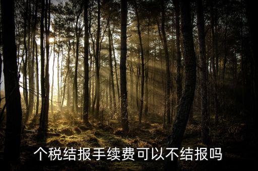 手續(xù)費(fèi)結(jié)報(bào)是什么意思，請(qǐng)問個(gè)稅手續(xù)費(fèi)申領(lǐng)具體怎么解釋啊謝謝咯