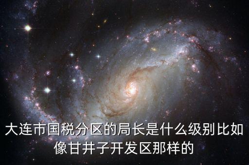 大連國稅局長什么級別，大連市國稅分區(qū)的局長是什么級別比如像甘井子開發(fā)區(qū)那樣的