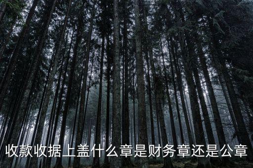 收據(jù)需要蓋什么章，開收據(jù)必須蓋章嗎蓋什么章需要交稅嗎