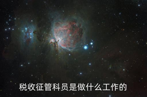 稅收征管是干什么的，海關的稅收征管是做什么的