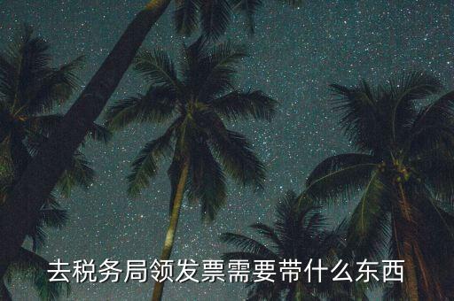 領(lǐng)票需要準(zhǔn)備資料什么資料，去稅務(wù)局領(lǐng)發(fā)票需要帶什么資料去