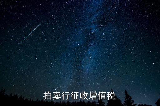 拍賣免稅貨物指什么，拍賣行征收增值稅